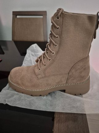Botines mujer beige sin estrenar