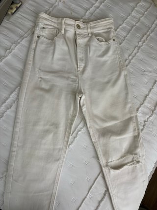 Pantalón vaquero blanco