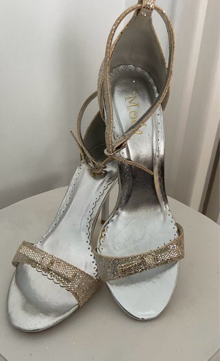 Sandalias de fiesta platea-dorado Talla 36