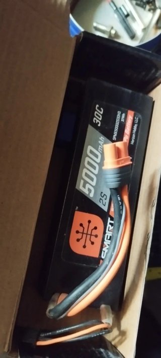 Dos Baterías LiPo Spektrum Smart 5000mAh 2S