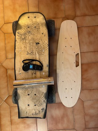 Skate eléctrico 40 km/h + batería nueva