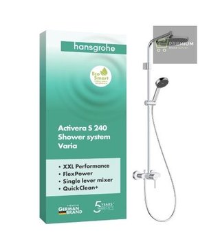 hansgrohe Activera S - sistema de ducha ahorro de agua