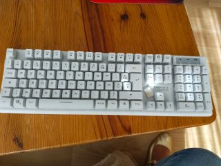 Teclado Empire Gaming Blanco