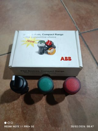 Set de 3 Pilotos de Señalización ABB