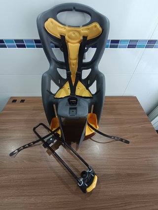 Asiento bici infantil fijación cuadro