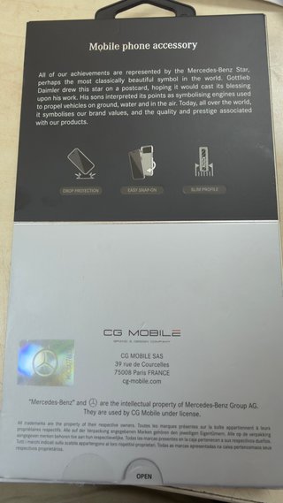 Funda Mercedes-Benz para iPhone 17 Pro
