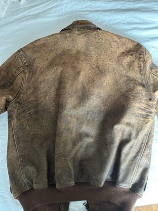 Chaqueta Aviador Cuero Polo Ralph Lauren