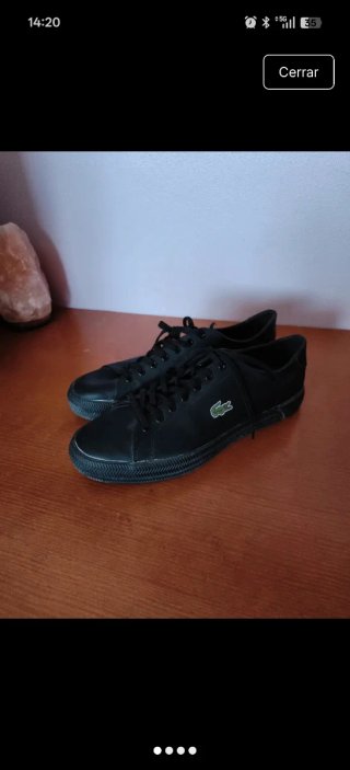 Zapatillas Lacoste Negras