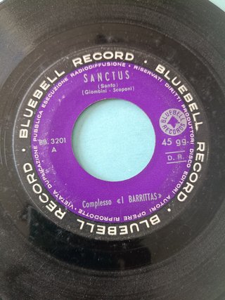 Vinile 45 Giri I Barritas – Sanctus