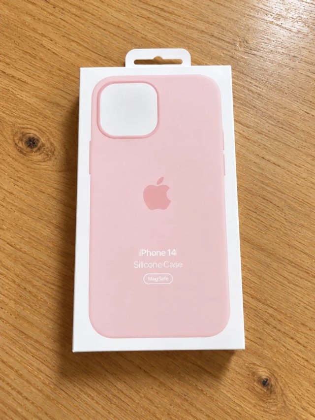 Funda iPhone 14 Rosa MagSafe Silicona