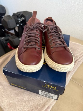 Zapatillas Polo Ralph Lauren Marrones