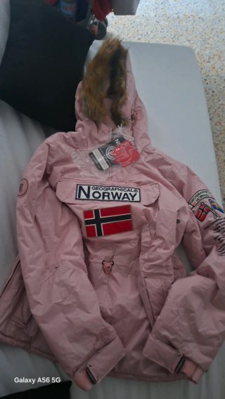 Chaqueta Geographical Norway Rosa Talla XL