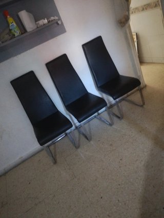 Silla de Comedor Negra