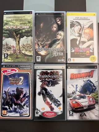 Lote 6 Videojuegos PSP