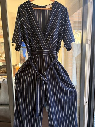 Mono azul rayas Janette Plus