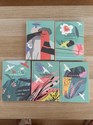 Lote 5 libros clásicos tapa dura | Nuevos precinta