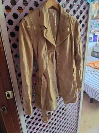 Chaqueta de mujer beige