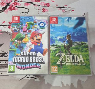 Super Mario Wonder e Zelda Breath of the Wild