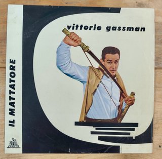 Vinile Il Mattatore Vittorio Gassman Cetra