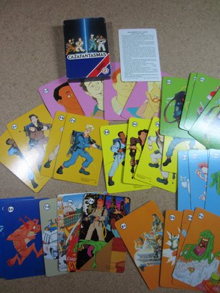 Baraja Cartas Cazafantasmas The Real Ghostbusters