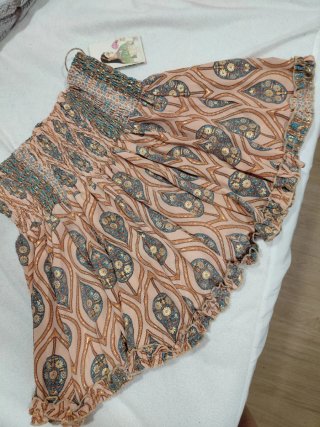 Falda India Estampada Talla Única