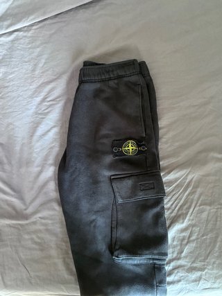 Pantalones Cargo Stone Island Negros