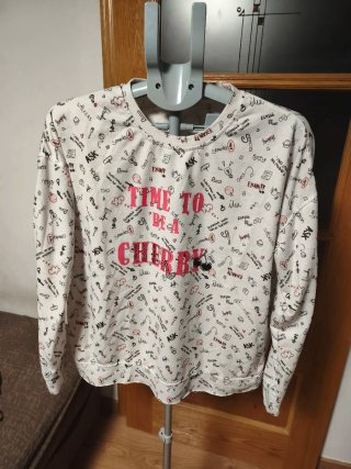 Sudadera estampada TIME TO BE A CHERRY L