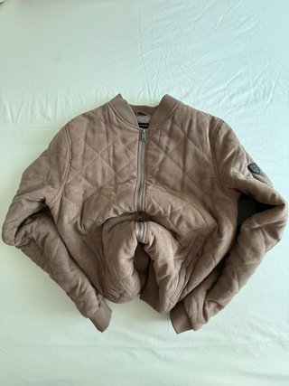 Cazadora Bomber JVZ Acolchada Camel/Taupe