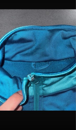 Felpa Lotto vintage zip taglia M
