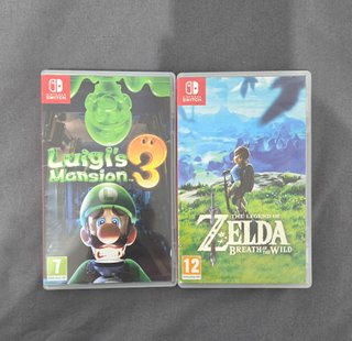 Pack Luigi's Mansion 3 e Zelda Breath of the Wild