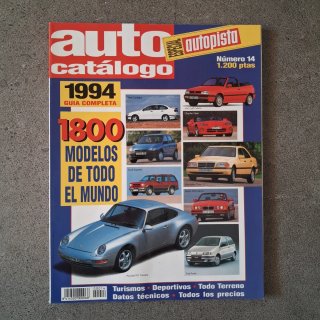 Autocatálogo de Autopista año 1994