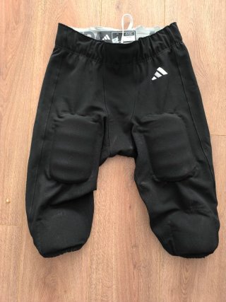 Pantalones Fútbol Americano Adidas Negro talla L