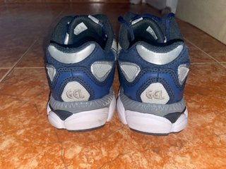 Zapatillas Asics Azul y Gris