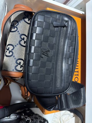 Bandolera Louis Vuitton Negra Damier