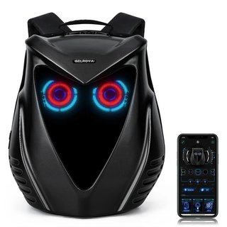 Mochila LED Gelrova moto – pantalla personalizable