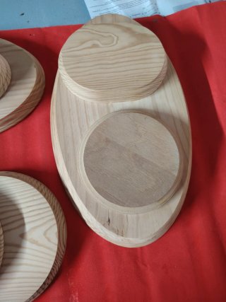 Set de Peanas de Madera para Manualidades