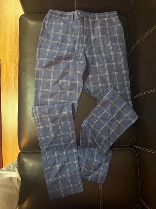 Pantalones Guess a cuadros Talla S