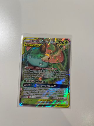 Carta Pokémon Bisaflor & Serpifeu EX 1/236