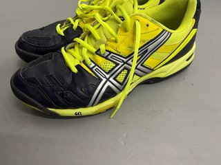 Zapatillas ASICS Padel Negro Amarillo