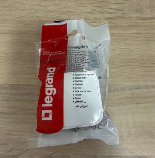 Pulsador de superficie Legrand Forix