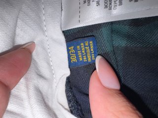 Pantalones Polo Ralph Lauren Tartán Talla M