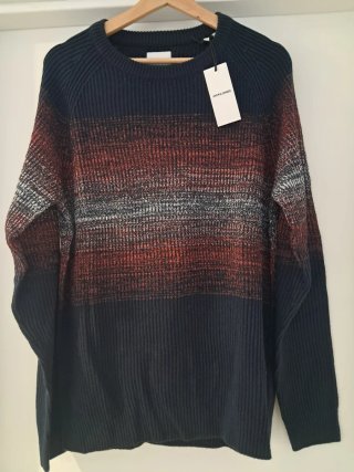 Jersey Jack & Jones Tricolor Talla L