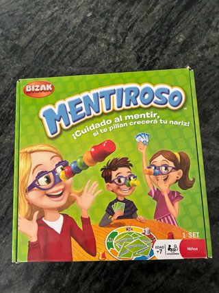 Juego de mesa Mentiroso de Bizak