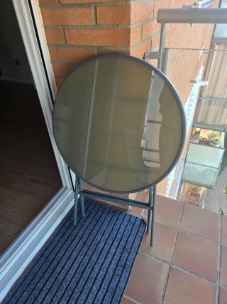 Mesa Plegable para Balcón