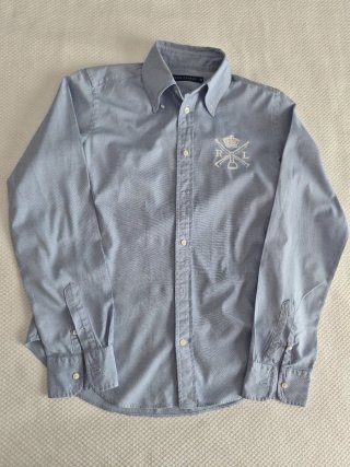 Camisa Polo Ralph Lauren azul talla L