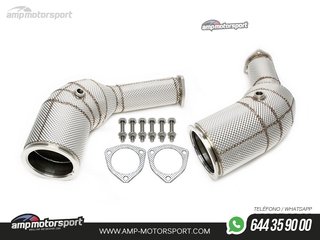 DOWNPIPE CON CATALIZADOR AUDI RS6 AVANT / RS7 SPORTBACK 2019- PROTECCIÓN TÉRMICA