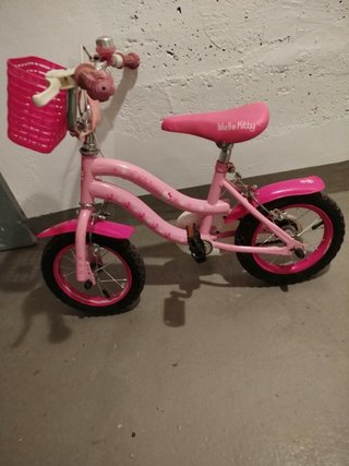 Bicicleta Infantil Hello Kitty Rosa