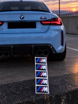 5 Pegatinas BMW M