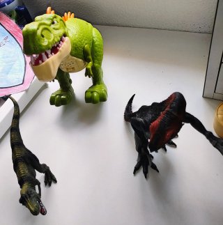 Lote Juguetes Dinosaurios