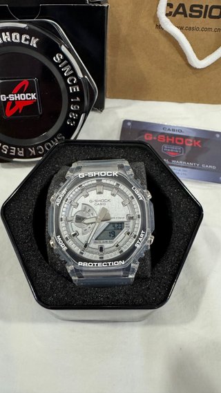 Casio G-Shock Reloj Digital Transparente